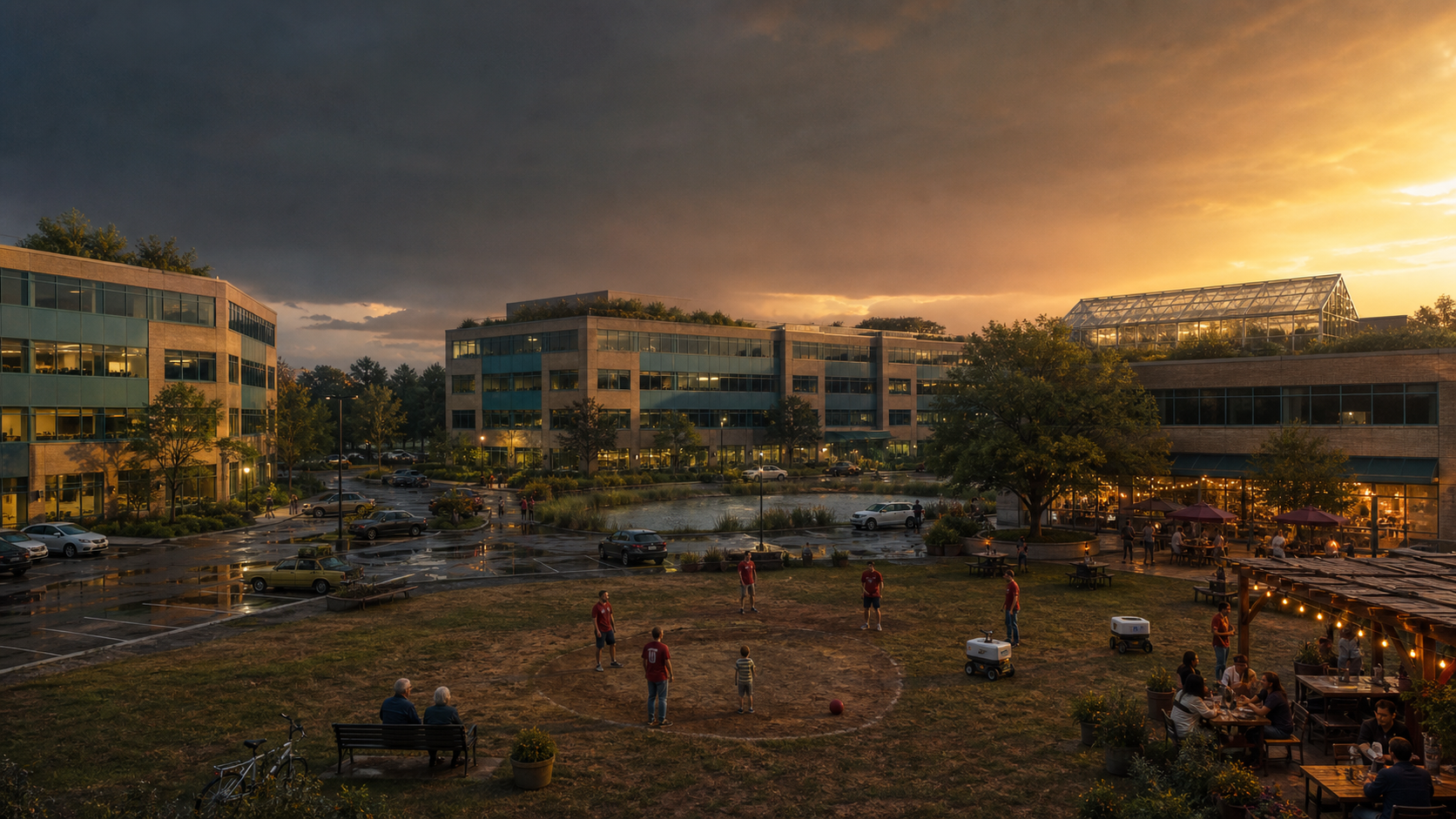 The Office Park: Movie Treatment and Trailer